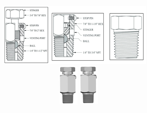 Body Vent/Bleeder Fittings