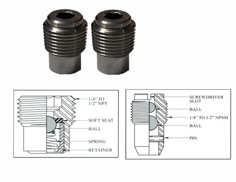 Internal Check Valve Fittings