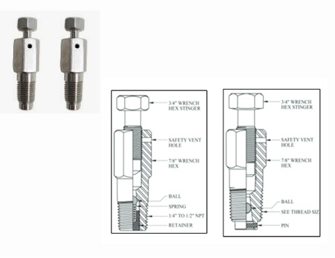 Packing/Bonnet Injection Fittings